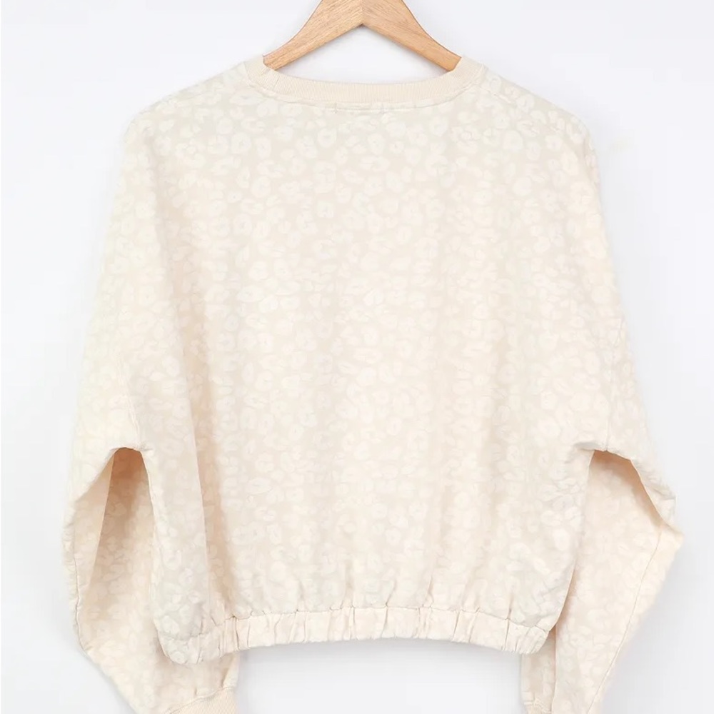 Z Supply Leopard Pullover